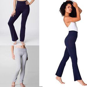 American Apparel 3pk Yoga Cotton Pants S